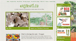 Desktop Screenshot of organiclea.org.uk