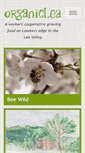Mobile Screenshot of organiclea.org.uk